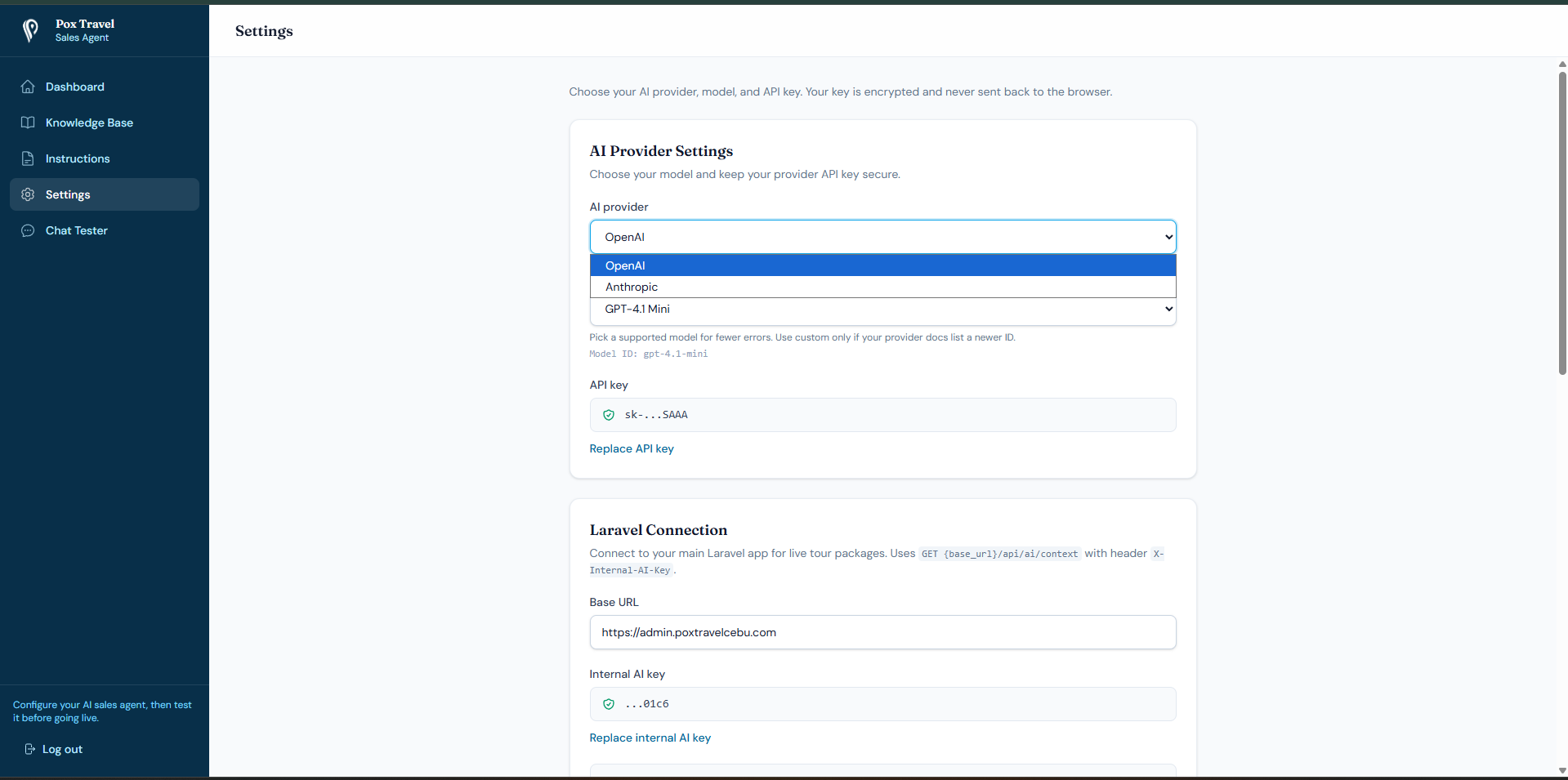 AI Sales Agent