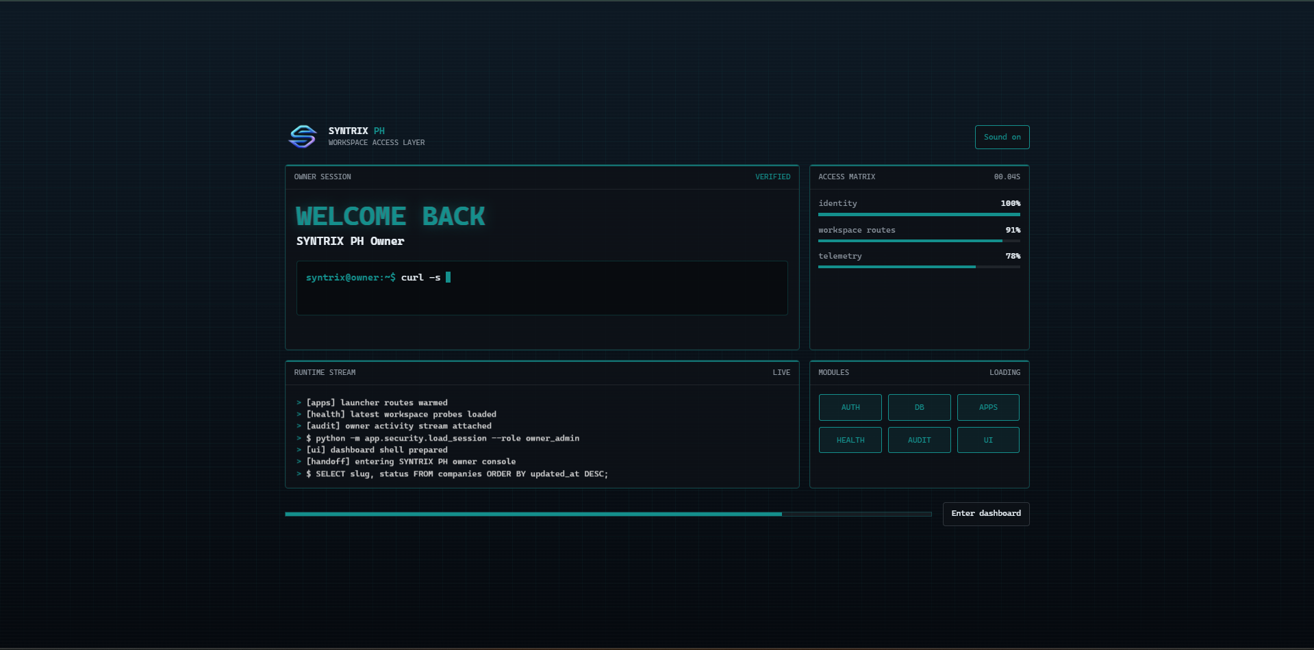 Workspace Syntrix